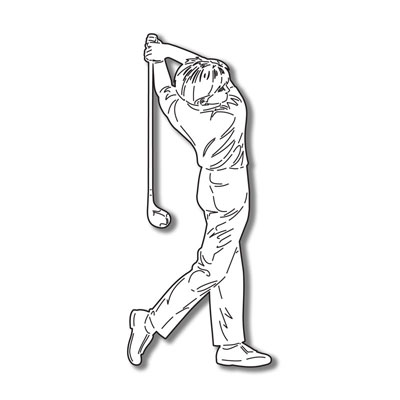 Stamping Station - Golf Man